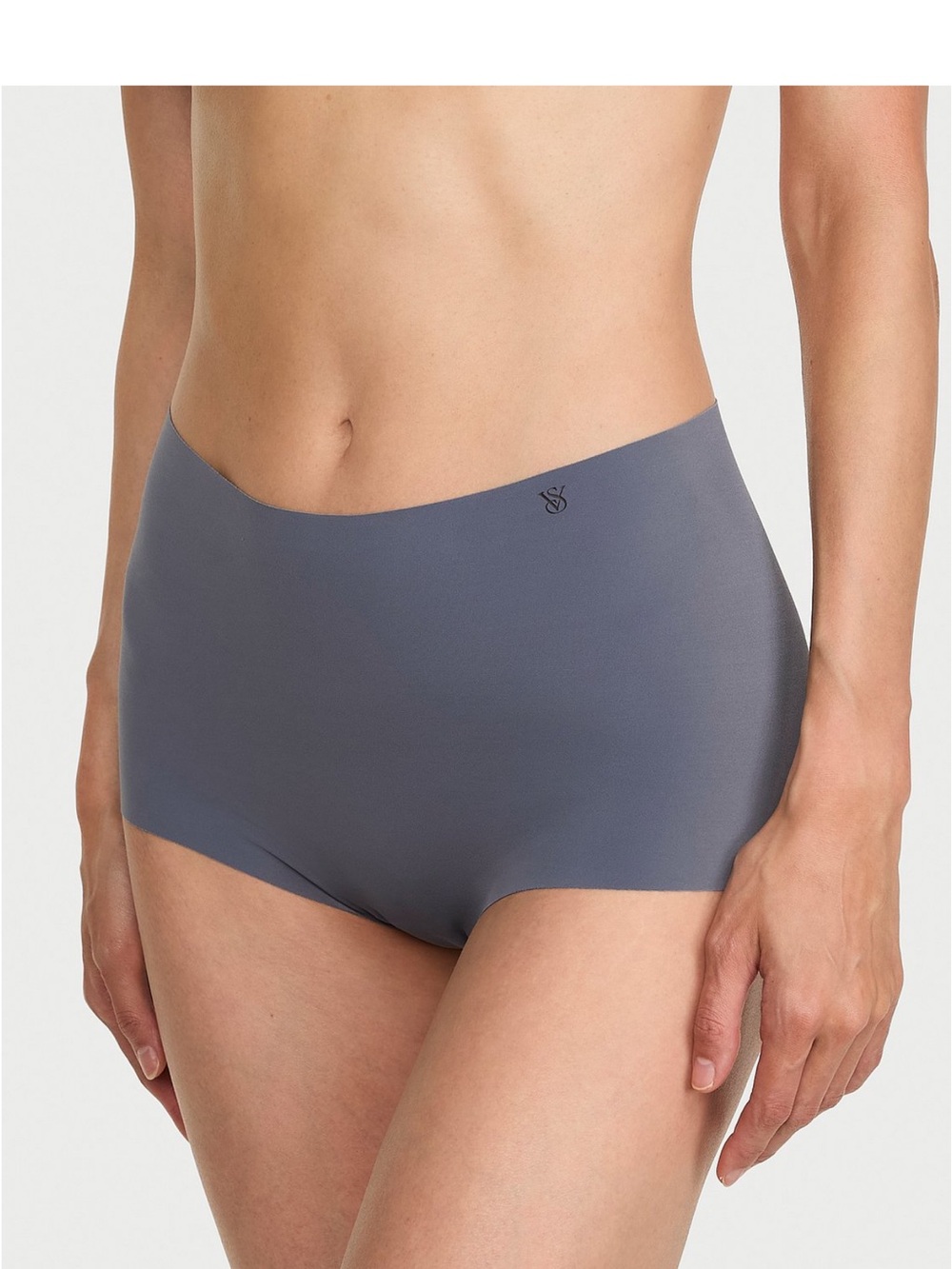 Victoria's Secret No show Modern Brief in Black Pearl Gray; XL